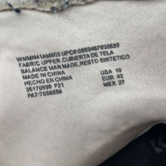 Steve Madden Flannel Fleece Lined Check Lace Up Zip Ankle Boots Size 10 Gray - Picture 9 of 10